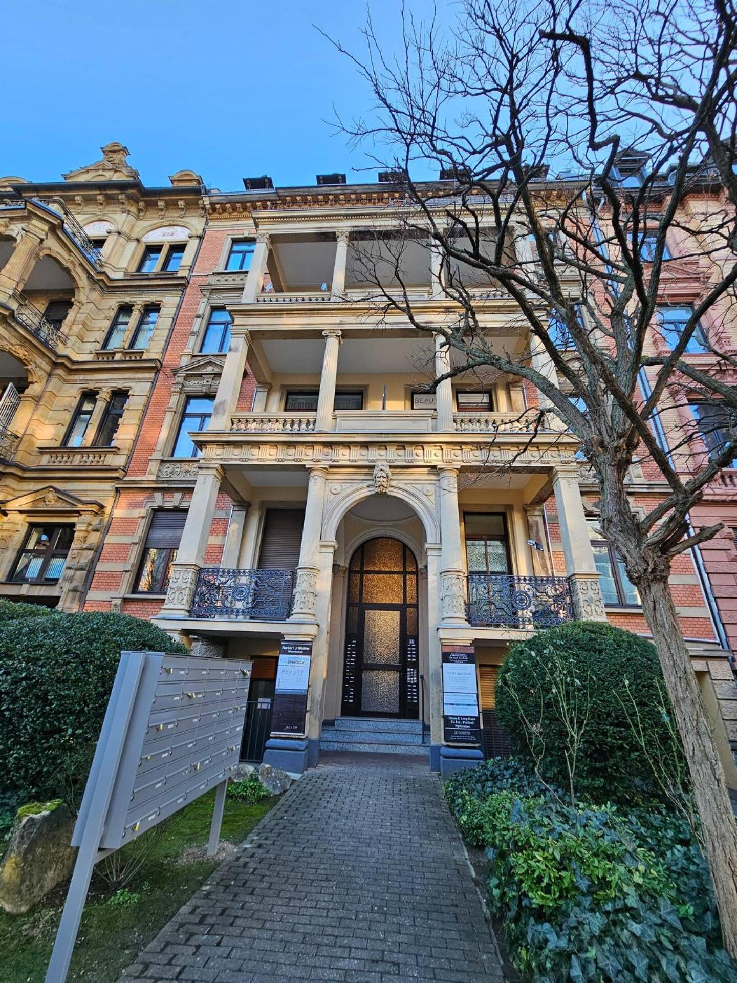 Apartment Wiesbaden Mitte, Zentral Am Park, Congresscenter 5 Min, Bahnhof 10Min Екстер'єр фото